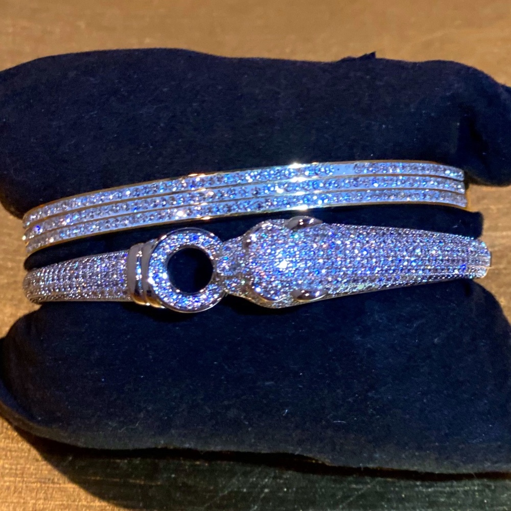 Jaguar Bracelet with matching 3 band Bracelet - NWT